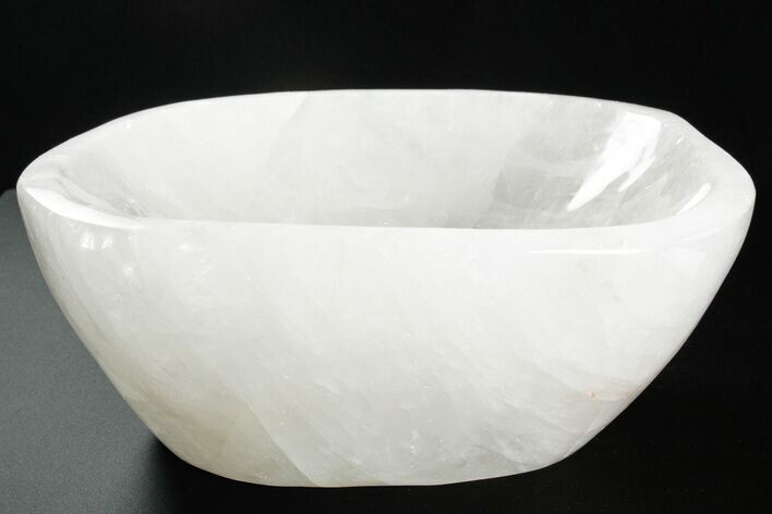 Polished Clear Quartz Bowl - Madagascar #355309